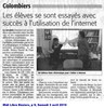 Article Midi Libre Béziers 03/04/2010